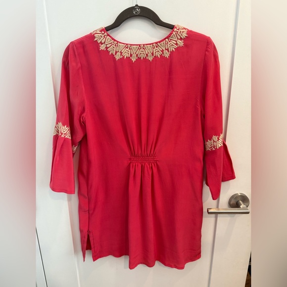 Silk embroidered tunic - Picture 2 of 3
